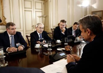 Πισσαρίδης Μητσοτάκης mitsotakis_pissaridis-1140x760