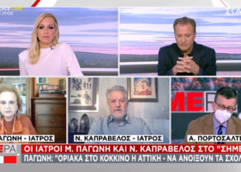 Παγώνη: Μόνο με τεστ σε μαθητές και καθηγητές κάθε εβδομάδα να ανοίξουν τα σχολεία