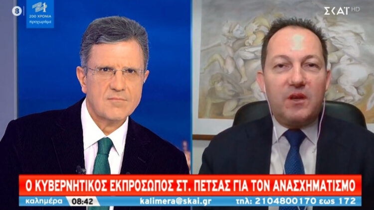 Πέτσας: Στις 11 Ιανουαρίου ανοίγουν τα σχολεία όλων των βαθμίδων