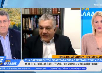 Πρύτανης ΑΠΘ: «Ταλαιπωρήθηκε 10 χρόνια… Μιλούν παλιές φοιτήτριες για κακοποίηση»