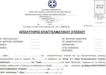 απολυτήριο