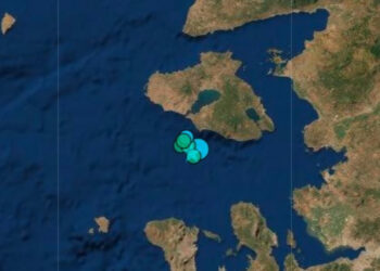 Ισχυρές σεισμικές δονήσεις ανοιχτά της Μυτιλήνης