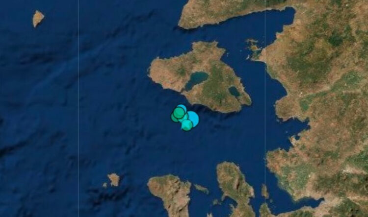 Ισχυρές σεισμικές δονήσεις ανοιχτά της Μυτιλήνης