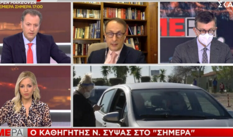 Σύψας: Η μετάλλαξη είναι παντού – Περιμένουμε μεγάλη επιτάχυνση της πανδημίας