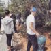 Θεσσαλονίκη: Cleaningans και μαθητές έκαναν λαμπίκο χώρο έξω από Λύκειο (φωτο)