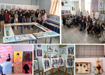Καβάλα: Καλλιτεχνικές δημιουργίες από τους μαθητές του 4ου ΕΠΑΛ εν μέσω πανδημίας