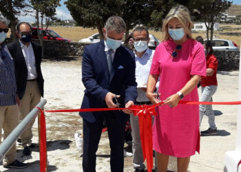 Εγκαίνια του ΕΝ.Ε.Ε.ΓΥ.-Λ Πάρου παρουσία της Υφυπουργού Παιδείας Ζέττας Μακρή