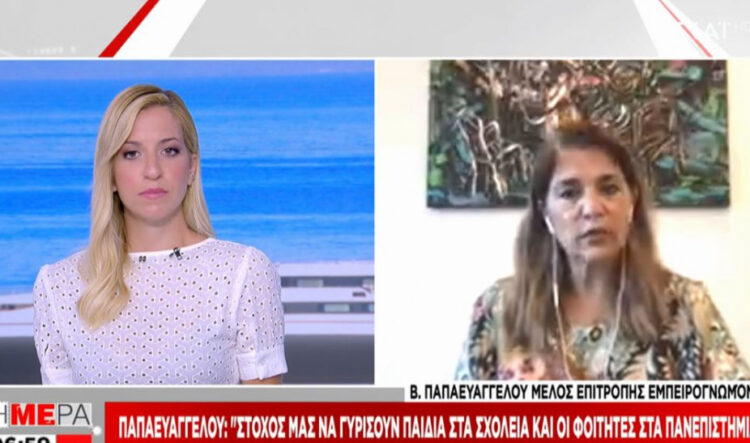 Παπαευαγγέλου: Η μετάλλαξη “Δ” είναι παντού στην Ελλάδα – Τι είπε για τον εμβολιασμό εφήβων