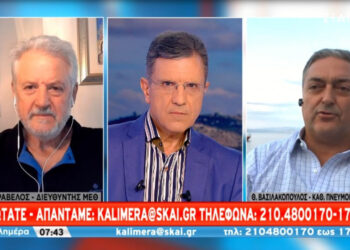 Βασιλακόπουλος: Τελευταία εβδομάδα χάσαμε 6 νέους – Θέμα εμβολίου στα παιδιά 5 με 12