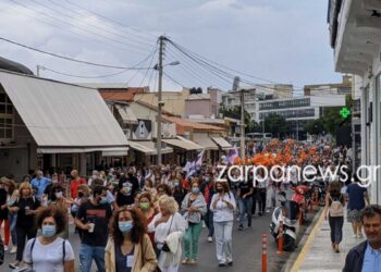 Στους δρόμους εκπαιδευτικοί και μαθητές και στην Κρήτη – Μεγάλη πορεία στα Χανιά (ΦΩΤΟ, video)