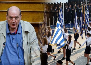 Νίκος Φίλης παρέλαση