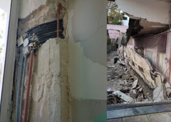 Κραυγή αγωνίας από τους γονείς 450 μαθητών μετά την κατάρρευση στεγάστρου – «Εργοτάξιο και κατεστραμμένος τόπος το 1ο Γυμνάσιο»