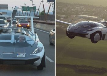 AirCar: Το ιπτάμενο αυτοκίνητο που πήρε άδεια να πετάει στους αιθέρες – Σε 3′ «μεταμορφώνεται» σε αεροπλάνο