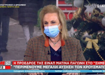 Παγώνη: Δεν υπάρχει λόγος να μείνουν κλειστά τα σχολεία