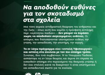 Προγεννητική αγωγή – ΚΙΝΑΛ: Να αποδοθούν ευθύνες για τον σκοταδισμό στα σχολεία