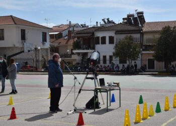 Το Πείραμα Ερατοσθένη σε δημοτικό σχολείο της Άρτας