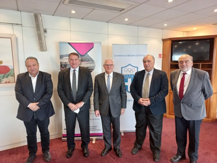 Πρωτοκόλλου Συνεργασίας μεταξύ  Ελληνικής Ολυμπιακής Επιτροπής και του Ελληνικού Ανοικτού Πανεπιστημίου.