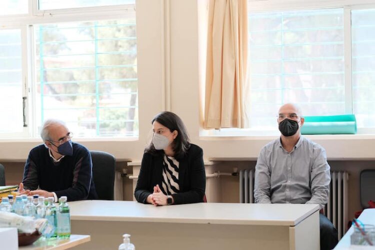 Η Ν. Κεραμέως επισκέφθηκε Γυμνάσιο στην Κηφισιά