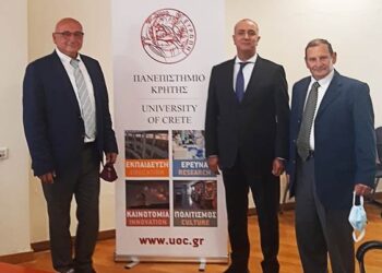 Συνάντηση του Πρύτανη του Πανεπιστημίου Κρήτης  με τον Πρέσβη του Βασιλείου του Μαρόκο  στην Ελλάδα