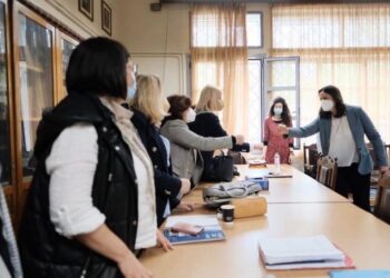 Η Ν. Κεραμέως σε σχολεία στα  Ιωάννινα