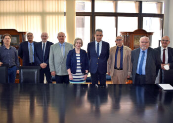 Επίσκεψη του υφυπουργού Παιδείας και Θρησκευμάτων Άγγελου Συρίγου στο Πανεπιστήμιο Μακεδονίας