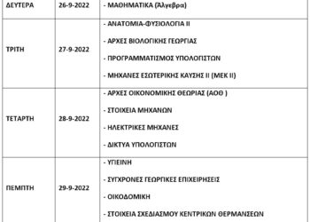 Αντίστροφη μέτρηση για τις επαναληπτικές πανελλαδικές 2022 – Πότε ξεκινούν