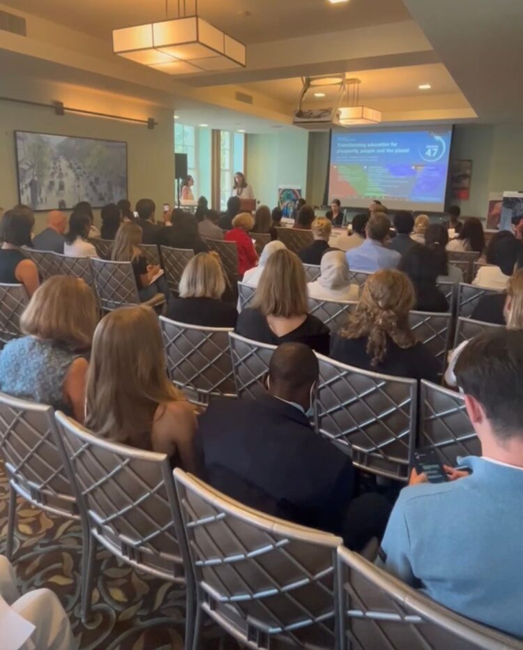 Η Νίκη Κεραμέως στο Columbia για την εκπαίδευση που προάγει τη βιώσιμη ανάπτυξη