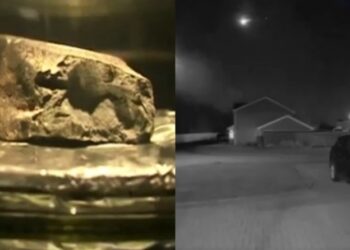 Εξωγήινο νερό ανακαλύφθηκε για πρώτη φορά σε μετεωρίτη που προσγειώθηκε στο Ηνωμένο Βασίλειο