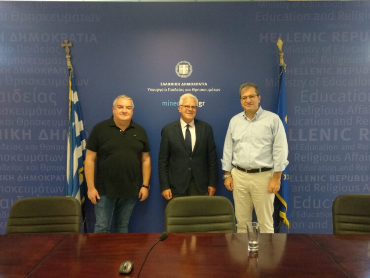 Με το Προεδρείο της Συνόδου των Πρυτάνεων συναντήθηκε ο νέος Γενικός Γραμματέας Ανώτατης Εκπαίδευσης