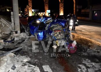 Τραγωδία στη Χαλκίδα – Νεκρή 17χρονη σε τροχαίο (video)