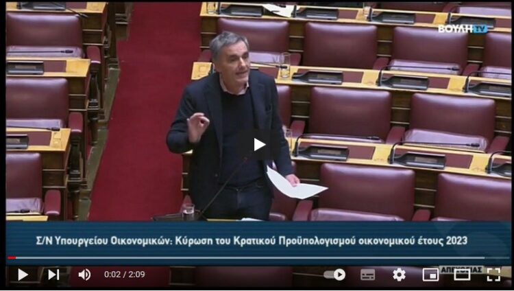 Ευκλείδης Τσακαλώτος: με 600 ευρώ να ενισχυθούν οι υγειονομικοί και οι εκπ/κοί