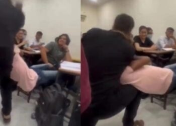 Καθηγητής στην Ινδία έδειρε μαθητή που δεν μπορούσε να λύσει εξισώσεις (video)