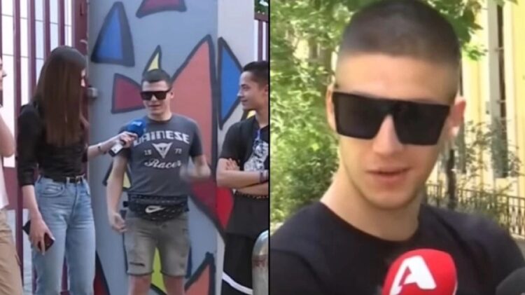 Χαλαρός μαθητής βγήκε live με γυαλί Trannos: «Ας είμαι και τουρίστας, μαμά δεν περνάω πουθενά» (video)