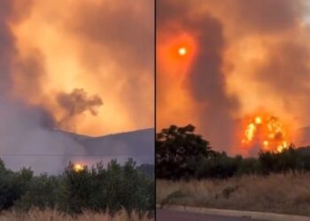 Συγκλονιστικό βίντεο ντοκουμέντο: Η στιγμή της μεγάλης έκρηξης στη Νέα Αγχίαλο (video)