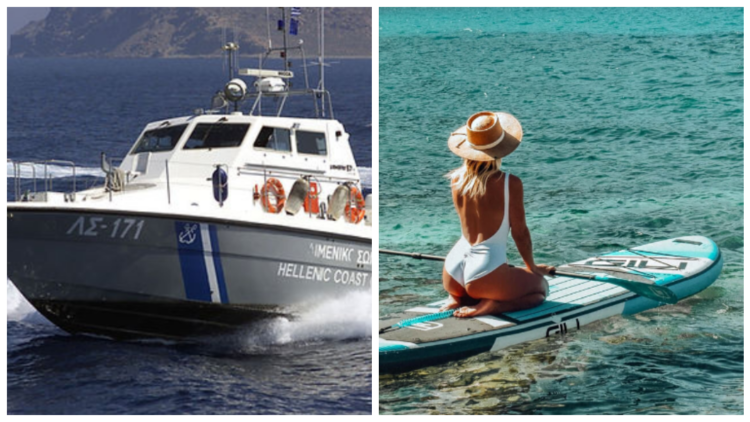 43χρονη και 13χρονος χάθηκαν ενώ έκαναν SUP – Πώς εντοπίστηκαν από εθελοντή