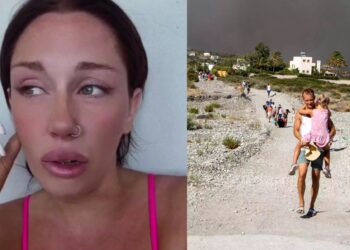 Το συγκλονιστικό «ευχαριστώ» δακρυσμένης Βρετανίδας στον Έλληνα που έσωσε εκείνη και την οικογένειά της στη φωτιά της Ρόδου