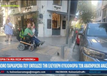 Ασυνείδητοι παρκάρουν παράνομα και εμποδίζουν την διέλευση των αναπηρικών αμαξιδίων: «Πώς θα κατέβω;» (video)