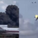 Βίντεο σοκ με συντριβή πολεμικού αεροσκάφους – Εκτοξεύθηκαν οι πιλότοι