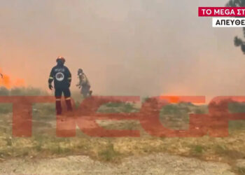 Αλεξανδρούπολη – Στιγμές τρόμου για το συνεργείο του MEGA με τις συνεχείς εκρήξεις: «Απομακρυνθείτε»