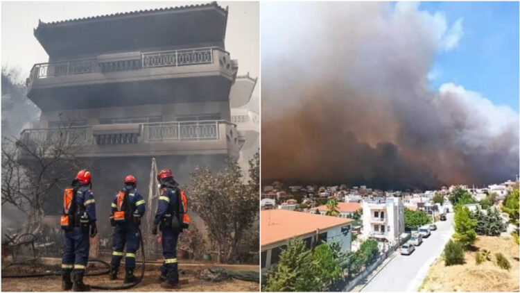 Ανεξέλεγκτη η φωτιά στη Φυλή: Εκκενώνονται και τα Άνω Λιόσια – Μήνυμα σε Γεννηματά, Κανάλα