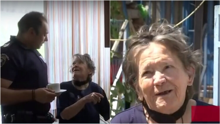 «Βρε παιδιά να σας φτιάξω ένα καφεδάκι»: Η κα Τούλα κέρασε τελικά τον καφέ στους αστυνομικούς που την έσωσαν