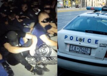 «Ταμπουρωμένοι» με μαχαίρια σε κεντρικό ξενοδοχείο οι Κροάτες οπαδοί: Τους έχει περικυκλώσει η αστυνομία