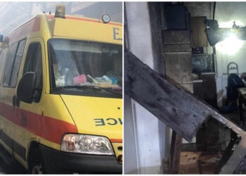 «Κόλαση» από έκρηξη φιάλης υγραερίου – Με εγκαύματα μάνα και η 11χρονη κόρη της (φωτο)