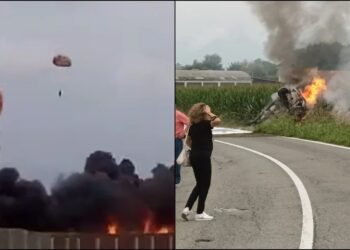 Ανείπωτος θρήνος: Συνετρίβη αεροσκάφος και τα κομμάτια του σkότωσαν 5χρονο κοριτσάκι (φωτο, video)