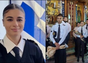 Έκλαψε κι ο ίδιος ο Θεός: Με ένα λουλούδι και ντυμένοι στα λευκά αποχαιρέτησαν την 20χρονη δόκιμο του Εμπορικού Ναυτικού