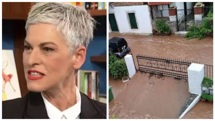 Σε απόγνωση η Ελένη Ψυχούλη: «Το χωριό μου δεν υπάρχει – Αυτή τη στιγμή πλησιάζει το καραβάκι να μας σώσει»