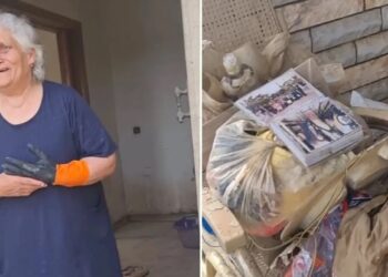 Θεσσαλία: Συγκινεί η ιστορία της ηλικιωμένης που μεγαλώνει μόνη της την εγγονούλα της μέσα στο πλημμυρισμένο σπίτι της