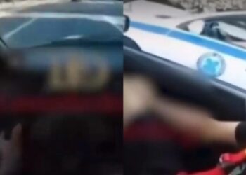 Αστυνομικοί ζήτησαν από οδηγό «φτιαγμένου» αυτοκινήτου να το «πατήσει» για να δουν πόσo «πιάνει»: «Έτσι, για το χαβαλέ» (video)