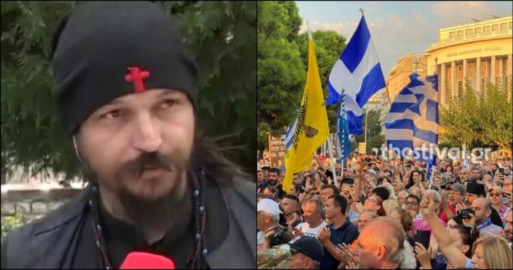 «Υπακούστε, εκπροσωπώ την ορθόδοξη διωκόμενη Εκκλησία» ξεσπά ο διοργανωτής συλλαλητηρίου κατά των νέων ταυτοτήτων