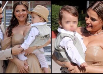 Λάμπουν από ευτυχία: Παραμυθένια βάφτιση για Νάργες-Σαντικάι – Αυτό είναι το όνομα που έδωσαν στο γιο τους